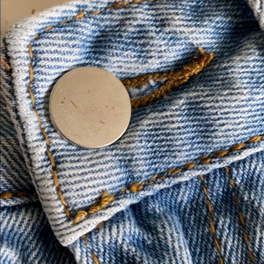 Faded Wash Wide-Leg Jeans View 4